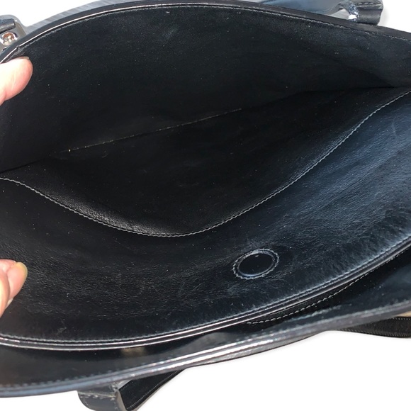 Salvatore Ferragamo Bag Black Leather Shoulder Tote Bag - Picture 5 of 16